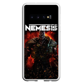 Чехол для Samsung Galaxy S10 с принтом Nemesis в Кировске, Силикон | Область печати: задняя сторона чехла, без боковых панелей | jill valentine | nemesis | racoon city | resident evil | resident evil 3 | обитель зла | ракун сити