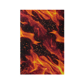 Обложка для паспорта матовая кожа с принтом ЯЗЫКИ ПЛАМЕНИ в Кировске, натуральная матовая кожа | размер 19,3 х 13,7 см; прозрачные пластиковые крепления | abstraction | bright | fire | flame | geometry | heat | hexagon | light | neon | texture | triangle | wildfire | абстракция | геометрия | искры | неон | неоновый | огненный | огонь | пламя | пожар | соты | текстура