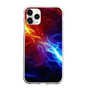 Чехол для iPhone 11 Pro Max матовый с принтом БИТВА МОЛНИЙ BATTLE FLASH в Кировске, Силикон |  | abstraction | battle fire | bright | fire | flame | geometry | heat | hexagon | light | neon | texture | triangle | wildfire | абстракция | битва огней | геометрия | искры | неон | неоновый | огненный | огонь | пламя | пожар | соты | текстура