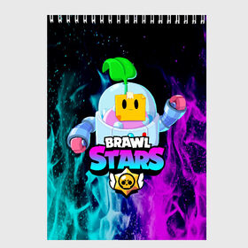 Скетчбук с принтом BRAWL STARS SPROUT в Кировске, 100% бумага
 | 48 листов, плотность листов — 100 г/м2, плотность картонной обложки — 250 г/м2. Листы скреплены сверху удобной пружинной спиралью | bibi | brawl stars | coach mike | crow | leon | leon shark | max | mecha crow | mr.p | phoenix | sally leon | sprout | stars | unicorn | virus 8 bit | werewolf | биби | ворон | леон | оборотень | пингвин