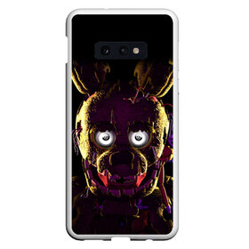 Чехол для Samsung S10E с принтом FNAF [2] в Кировске, Силикон | Область печати: задняя сторона чехла, без боковых панелей | bonnie | chika | five nights at freddys | foxy | freddy | game | horror | бони | пять ночей с фредди | фнаф | фокси | фредди | чика