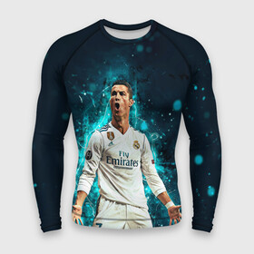 Мужской рашгард 3D с принтом Роналдо в Кировске,  |  | cr7 | cristiano | football | juventus | jv7 | real madrid | ronaldo | болельщики | криштиано | лига чемпионов | реал мадрид | роналдо | футбол | ювентус