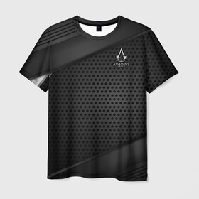 Мужская футболка 3D с принтом Assassins Creed в Кировске, 100% полиэфир | прямой крой, круглый вырез горловины, длина до линии бедер | action | adventure | анимус | асасин | ассасин | дезмонд | кредо | крестовый | майлс | наемник | стелс | тамплиер