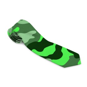 Галстук 3D с принтом CAMOUFLAGE GREEN в Кировске, 100% полиэстер | Длина 148 см; Плотность 150-180 г/м2 | Тематика изображения на принте: camouflage | армия | военная форма | военный | вооружение | вооруженные силы | защита | защитный цвет | зеленый | камуфляж | маскировка | солдат | униформа | форма