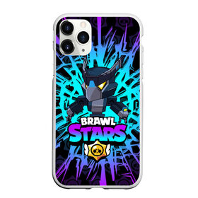 Чехол для iPhone 11 Pro Max матовый с принтом B S MECHA CROW BLACK в Кировске, Силикон |  | bibi | br | brawl stars | coach mike | crow | leon | leon shark | max | mecha crow | mr.p | phoenix | sally leon | spike | unicorn | virus 8 bit | werewolf | ворон | оборотень | пингвин