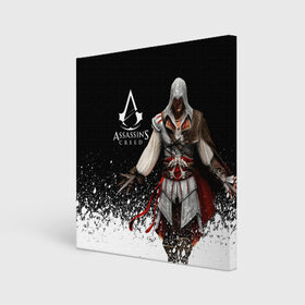 Холст квадратный с принтом Assassin’s Creed [04] в Кировске, 100% ПВХ |  | ezio | game | ubisoft | ассасин крид | кредо ассасина | эцио