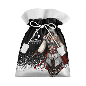 Подарочный 3D мешок с принтом Assassin’s Creed [04] в Кировске, 100% полиэстер | Размер: 29*39 см | ezio | game | ubisoft | ассасин крид | кредо ассасина | эцио