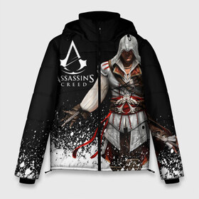 Мужская зимняя куртка 3D с принтом Assassin’s Creed [04] в Кировске, верх — 100% полиэстер; подкладка — 100% полиэстер; утеплитель — 100% полиэстер | длина ниже бедра, свободный силуэт Оверсайз. Есть воротник-стойка, отстегивающийся капюшон и ветрозащитная планка. 

Боковые карманы с листочкой на кнопках и внутренний карман на молнии. | ezio | game | ubisoft | ассасин крид | кредо ассасина | эцио