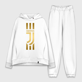 Женский костюм хлопок Oversize с принтом JUVENTUS   ЮВЕНТУС в Кировске,  |  | cr7 | fc juventus | football | juve | juventus | ronaldo | sport | роналдо | спорт | футбол | ювентус