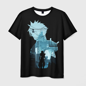Мужская футболка 3D с принтом Final Fantasy в Кировске, 100% полиэфир | прямой крой, круглый вырез горловины, длина до линии бедер | final fantasy | final fantasy vii remake | игры | последняя фантазия | файнару фантадзи