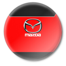 Значок с принтом MAZDA в Кировске,  металл | круглая форма, металлическая застежка в виде булавки | amg | auto | bmw | honda | jdm | mercedes | nissan | porsche | racing | sport | subar | toyota | автомобил | автомобильные | киа | лексус | марка | машины | митсубиси | ниссан | порше | спорт | субару | тесла | тойота | хонда