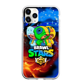 Чехол для iPhone 11 Pro матовый с принтом BRAWL STARS LEON SKINS в Кировске, Силикон |  | 