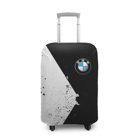 Чехол для чемодана 3D с принтом BMW в Кировске, 86% полиэфир, 14% спандекс | двустороннее нанесение принта, прорези для ручек и колес | bmw | bmw motorsport | bmw performance | carbon | m | m power | motorsport | performance | sport | бмв | карбон | моторспорт | спорт