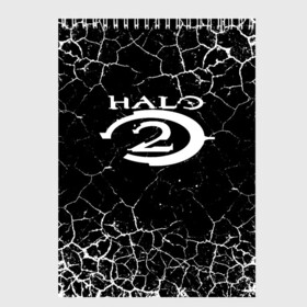 Скетчбук с принтом HALO 2 ANNIVERSARY в Кировске, 100% бумага
 | 48 листов, плотность листов — 100 г/м2, плотность картонной обложки — 250 г/м2. Листы скреплены сверху удобной пружинной спиралью | game | halo | halo 2 | halo 2: anniversary | игра | ремейк halo | ремейк halo 2 | хало | хало 2 | хало 2 анниверсари