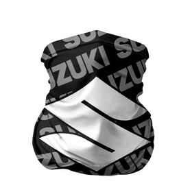 Бандана-труба 3D с принтом SUZUKI (9) в Кировске, 100% полиэстер, ткань с особыми свойствами — Activecool | плотность 150‒180 г/м2; хорошо тянется, но сохраняет форму | suzuki | авто | автомобиль | сузуки