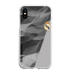 Чехол для iPhone XS Max матовый с принтом Real Madrid в Кировске, Силикон | Область печати: задняя сторона чехла, без боковых панелей | atletico | barcelona | borussia | chelsea | cristiano | football | juventus | manchester city | manchester united | messi | real madrid | ronaldo | sport | спорт | футбол