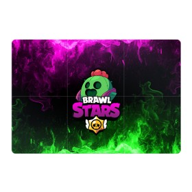 Магнитный плакат 3Х2 с принтом Spike BRAWL STARS в Кировске, Полимерный материал с магнитным слоем | 6 деталей размером 9*9 см | brawl stars spike | spike | бравл старс спайк | бравлер | кактус | спайк