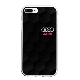 Чехол для iPhone 7Plus/8 Plus матовый с принтом AUDI АУДИ в Кировске, Силикон | Область печати: задняя сторона чехла, без боковых панелей | audi | auto | rs | sport | авто | автомобиль | автомобильные | ауди | бренд | марка | машины | спорт