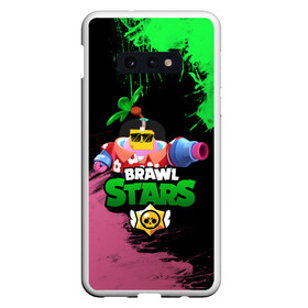 Чехол для Samsung S10E с принтом СПРУТ BRAWL STARS в Кировске, Силикон | Область печати: задняя сторона чехла, без боковых панелей | brawl | brawl stars | brawl stars sprout | clash | sprout | tropical sprout | бравл старс | игра | мобильные игры | спраут | тропический спрут