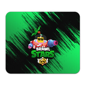 Коврик для мышки прямоугольный с принтом SPROUT BRAWL STARS в Кировске, натуральный каучук | размер 230 х 185 мм; запечатка лицевой стороны | brawl | brawl stars | brawl stars sprout | clash | sprout | tropical sprout | бравл старс | игра | мобильные игры | спраут | тропический спрут