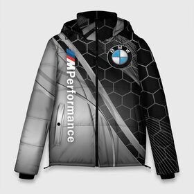 Мужская зимняя куртка 3D с принтом BMW M POWER в Кировске, верх — 100% полиэстер; подкладка — 100% полиэстер; утеплитель — 100% полиэстер | длина ниже бедра, свободный силуэт Оверсайз. Есть воротник-стойка, отстегивающийся капюшон и ветрозащитная планка. 

Боковые карманы с листочкой на кнопках и внутренний карман на молнии. | bmw | bmw motorsport | bmw performance | carbon | m | m power | motorsport | performance | sport | бмв | карбон | моторспорт | спорт