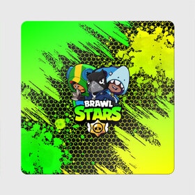 Магнит виниловый Квадрат с принтом Brawl Stars TRIO в Кировске, полимерный материал с магнитным слоем | размер 9*9 см, закругленные углы | 8 bit | 8 бит | bibi | brawl | brawl stars | crow | leon | spike | sprout | stars | бравл | бравл старс | браво старс | игра | компьютерная | кров | леон | онлайн | старс