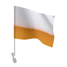 Флаг для автомобиля с принтом ТЕМА:ПИВО в Кировске, 100% полиэстер | Размер: 30*21 см | beer | бир | напитки | пенное