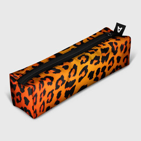 Пенал 3D с принтом JAGUAR GOLD в Кировске, 100% полиэстер | плотная ткань, застежка на молнии | cat | jaguar | leopard | yaguar | дикая кошка | животные | кошка | леопард | пятна животного | текстура | шерсть | ягуар