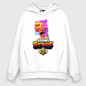 Мужское худи Oversize хлопок с принтом Sandy Brawl Stars в Кировске, френч-терри — 70% хлопок, 30% полиэстер. Мягкий теплый начес внутри —100% хлопок | боковые карманы, эластичные манжеты и нижняя кромка, капюшон на магнитной кнопке | brawl stars | brawl stars sandy | sandy | бравл старс | бравл старс sandy | бравл старс сэнди | сэнди