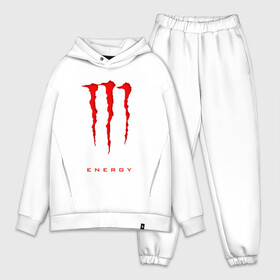 Мужской костюм хлопок OVERSIZE с принтом MONSTER ENERGY в Кировске,  |  | black monster | bmx | claw | cybersport | energy | monster | monster energy | moto | motocross | race | sport | киберспорт | когти | монстер энерджи | монстр | мото | мотокросс | ралли | скейтбординг | спорт | т | энергия