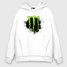 Мужское худи Oversize хлопок с принтом MONSTER ENERGY в Кировске, френч-терри — 70% хлопок, 30% полиэстер. Мягкий теплый начес внутри —100% хлопок | боковые карманы, эластичные манжеты и нижняя кромка, капюшон на магнитной кнопке | black monster | bmx | claw | cybersport | energy | monster | monster energy | moto | motocross | race | sport | киберспорт | когти | монстер энерджи | монстр | мото | мотокросс | ралли | скейтбординг | спорт | т | энергия