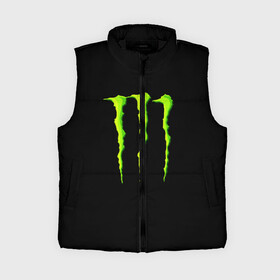 Женский жилет утепленный 3D с принтом MONSTER ENERGY в Кировске,  |  | black monster | bmx | claw | cybersport | energy | monster | monster energy | moto | motocross | race | sport | киберспорт | когти | монстер энерджи | монстр | мото | мотокросс | ралли | скейтбординг | спорт | т | энергия