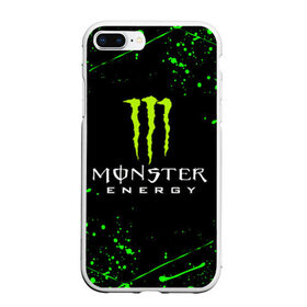 Чехол для iPhone 7Plus/8 Plus матовый с принтом MONSTER ENERGY в Кировске, Силикон | Область печати: задняя сторона чехла, без боковых панелей | black monster | bmx | claw | cybersport | energy | monster | monster energy | moto | motocross | race | sport | киберспорт | когти | монстер энерджи | монстр | мото | мотокросс | ралли | скейтбординг | спорт | т | энергия