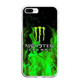 Чехол для iPhone 7Plus/8 Plus матовый с принтом MONSTER ENERGY в Кировске, Силикон | Область печати: задняя сторона чехла, без боковых панелей | black monster | bmx | claw | cybersport | energy | monster | monster energy | moto | motocross | race | sport | киберспорт | когти | монстер энерджи | монстр | мото | мотокросс | ралли | скейтбординг | спорт | т | энергия