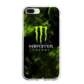 Чехол для iPhone 7Plus/8 Plus матовый с принтом MONSTER ENERGY в Кировске, Силикон | Область печати: задняя сторона чехла, без боковых панелей | black monster | bmx | claw | cybersport | energy | monster | monster energy | moto | motocross | race | sport | киберспорт | когти | монстер энерджи | монстр | мото | мотокросс | ралли | скейтбординг | спорт | т | энергия