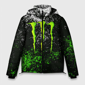 Мужская зимняя куртка 3D с принтом MONSTER ENERGY в Кировске, верх — 100% полиэстер; подкладка — 100% полиэстер; утеплитель — 100% полиэстер | длина ниже бедра, свободный силуэт Оверсайз. Есть воротник-стойка, отстегивающийся капюшон и ветрозащитная планка. 

Боковые карманы с листочкой на кнопках и внутренний карман на молнии. | Тематика изображения на принте: black monster | bmx | claw | cybersport | energy | monster | monster energy | moto | motocross | race | sport | киберспорт | когти | монстер энерджи | монстр | мото | мотокросс | ралли | скейтбординг | спорт | т | энергия