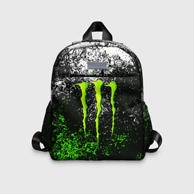 Детский рюкзак 3D с принтом MONSTER ENERGY в Кировске, 100% полиэстер | лямки с регулируемой длиной, сверху петелька, чтобы рюкзак можно было повесить на вешалку. Основное отделение закрывается на молнию, как и внешний карман. Внутри дополнительный карман. По бокам два дополнительных кармашка | Тематика изображения на принте: black monster | bmx | claw | cybersport | energy | monster | monster energy | moto | motocross | race | sport | киберспорт | когти | монстер энерджи | монстр | мото | мотокросс | ралли | скейтбординг | спорт | т | энергия