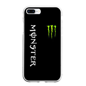 Чехол для iPhone 7Plus/8 Plus матовый с принтом MONSTER ENERGY в Кировске, Силикон | Область печати: задняя сторона чехла, без боковых панелей | black monster | bmx | claw | cybersport | energy | monster | monster energy | moto | motocross | race | sport | киберспорт | когти | монстер энерджи | монстр | мото | мотокросс | ралли | скейтбординг | спорт | т | энергия