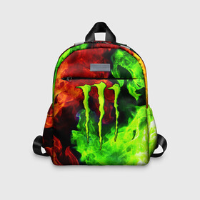 Детский рюкзак 3D с принтом MONSTER ENERGY в Кировске, 100% полиэстер | лямки с регулируемой длиной, сверху петелька, чтобы рюкзак можно было повесить на вешалку. Основное отделение закрывается на молнию, как и внешний карман. Внутри дополнительный карман. По бокам два дополнительных кармашка | black monster | bmx | claw | cybersport | energy | monster | monster energy | moto | motocross | race | sport | киберспорт | когти | монстер энерджи | монстр | мото | мотокросс | ралли | скейтбординг | спорт | т | энергия