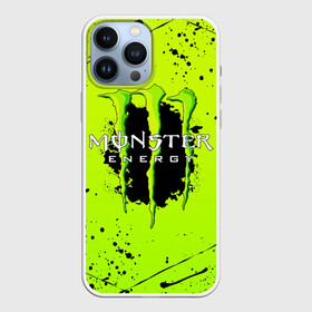 Чехол для iPhone 13 Pro Max с принтом MONSTER ENERGY в Кировске,  |  | Тематика изображения на принте: black monster | bmx | claw | cybersport | energy | monster | monster energy | moto | motocross | race | sport | киберспорт | когти | монстер энерджи | монстр | мото | мотокросс | ралли | скейтбординг | спорт | т | энергия