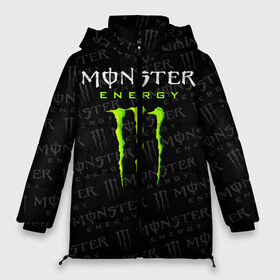 Женская зимняя куртка 3D с принтом MONSTER ENERGY в Кировске, верх — 100% полиэстер; подкладка — 100% полиэстер; утеплитель — 100% полиэстер | длина ниже бедра, силуэт Оверсайз. Есть воротник-стойка, отстегивающийся капюшон и ветрозащитная планка. 

Боковые карманы с листочкой на кнопках и внутренний карман на молнии | black monster | bmx | claw | cybersport | energy | monster | monster energy | moto | motocross | race | sport | киберспорт | когти | монстер энерджи | монстр | мото | мотокросс | ралли | скейтбординг | спорт | т | энергия