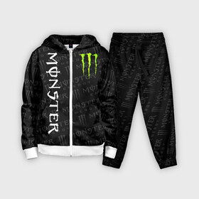 Детский костюм 3D с принтом MONSTER ENERGY в Кировске,  |  | black monster | bmx | claw | cybersport | energy | monster | monster energy | moto | motocross | race | sport | киберспорт | когти | монстер энерджи | монстр | мото | мотокросс | ралли | скейтбординг | спорт | т | энергия