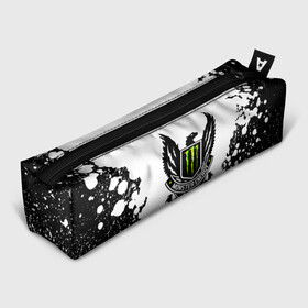 Пенал 3D с принтом MONSTER ENERGY в Кировске, 100% полиэстер | плотная ткань, застежка на молнии | black monster | bmx | claw | cybersport | energy | monster | moto | motocross | race | sport | vmonster energy | киберспорт | когти | монстер энерджи | монстр | мото | мотокросс | ралли | скейтбординг | спорт | энергия