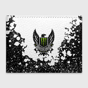 Обложка для студенческого билета с принтом MONSTER ENERGY в Кировске, натуральная кожа | Размер: 11*8 см; Печать на всей внешней стороне | black monster | bmx | claw | cybersport | energy | monster | moto | motocross | race | sport | vmonster energy | киберспорт | когти | монстер энерджи | монстр | мото | мотокросс | ралли | скейтбординг | спорт | энергия