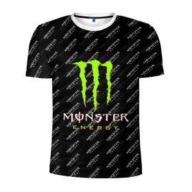Мужская футболка 3D спортивная с принтом MONSTER ENERGY (Z) в Кировске, 100% полиэстер с улучшенными характеристиками | приталенный силуэт, круглая горловина, широкие плечи, сужается к линии бедра | Тематика изображения на принте: black monster | bmx | claw | cybersport | energy | monster | monster energy | moto | motocross | race | sport | киберспорт | когти | монстер энерджи | монстр | мото | мотокросс | ралли | скейтбординг | спорт | т | энергия