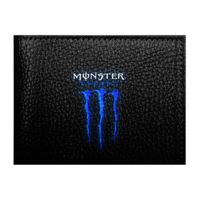 Обложка для студенческого билета с принтом MONSTER ENERGY (Z) в Кировске, натуральная кожа | Размер: 11*8 см; Печать на всей внешней стороне | black monster | bmx | claw | cybersport | energy | monster | monster energy | moto | motocross | race | sport | киберспорт | когти | монстер энерджи | монстр | мото | мотокросс | ралли | скейтбординг | спорт | т | энергия