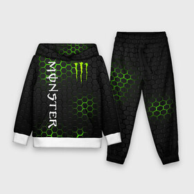 Детский костюм 3D (с толстовкой) с принтом MONSTER ENERGY в Кировске,  |  | black monster | bmx | claw | cybersport | energy | monster | monster energy | moto | motocross | race | sport | киберспорт | когти | монстер энерджи | монстр | мото | мотокросс | ралли | скейтбординг | спорт | т | энергия