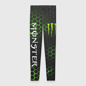 Леггинсы 3D с принтом MONSTER ENERGY  в Кировске, 80% полиэстер, 20% эластан | Эластичный пояс, зауженные к низу, низкая посадка | black monster | bmx | claw | cybersport | energy | monster | monster energy | moto | motocross | race | sport | киберспорт | когти | монстер энерджи | монстр | мото | мотокросс | ралли | скейтбординг | спорт | т | энергия