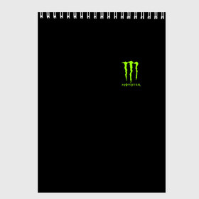 Скетчбук с принтом MONSTER ENERGY (+спина) (Z) в Кировске, 100% бумага
 | 48 листов, плотность листов — 100 г/м2, плотность картонной обложки — 250 г/м2. Листы скреплены сверху удобной пружинной спиралью | black monster | bmx | claw | cybersport | energy | monster | monster energy | moto | motocross | race | sport | киберспорт | когти | монстер энерджи | монстр | мото | мотокросс | ралли | скейтбординг | спорт | т | энергия