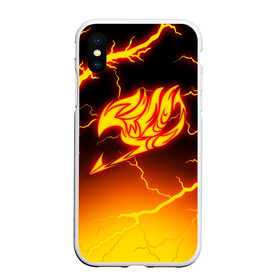 Чехол для iPhone XS Max матовый с принтом FAIRY TAIL в Кировске, Силикон | Область печати: задняя сторона чехла, без боковых панелей | fairy tail | happy | natsu | грей фуллбастер | добенгаль | иксид | кавазу | лектор | локи | люси | нацу | нацу драгнил | ничия | пантер лили | тока | фейри тейл | фрош | хвост феи | хэппи | чарли | эрза